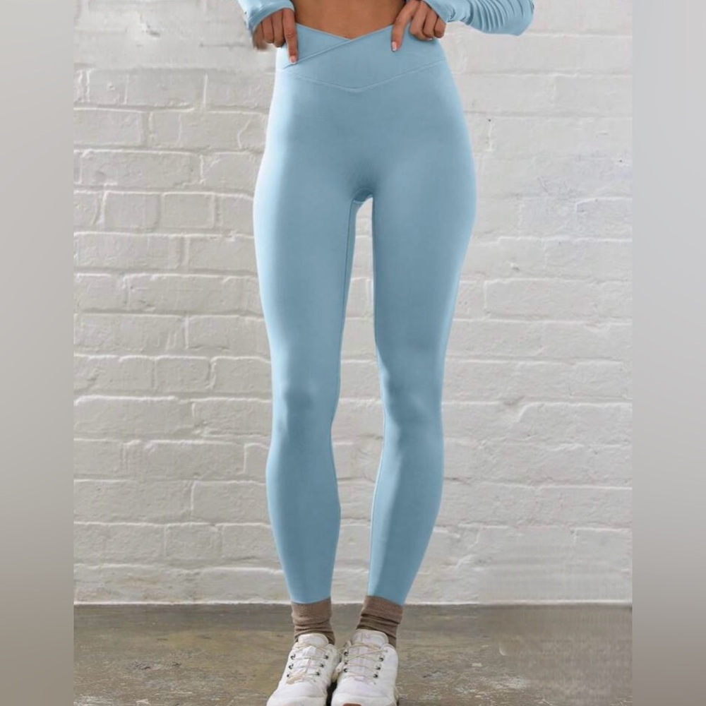 Women Blue Leggings